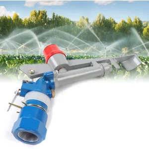 Agriculture Irrigation Sprinklers,360° Adjustable Large-Area Irrigation Spray Gun for Farms, Orchards, Tea Gardens, Forestry