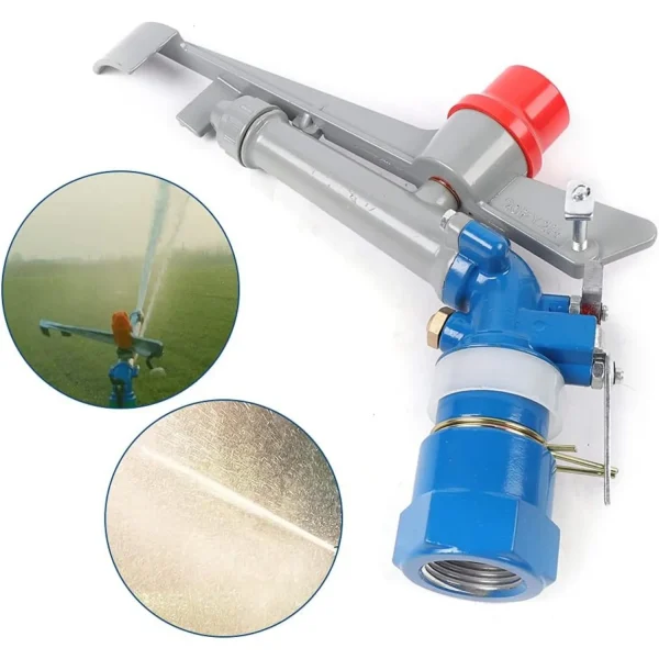 Agriculture Irrigation Sprinklers,360° Adjustable Large-Area Irrigation Spray Gun for Farms, Orchards, Tea Gardens, Forestry - Image 3