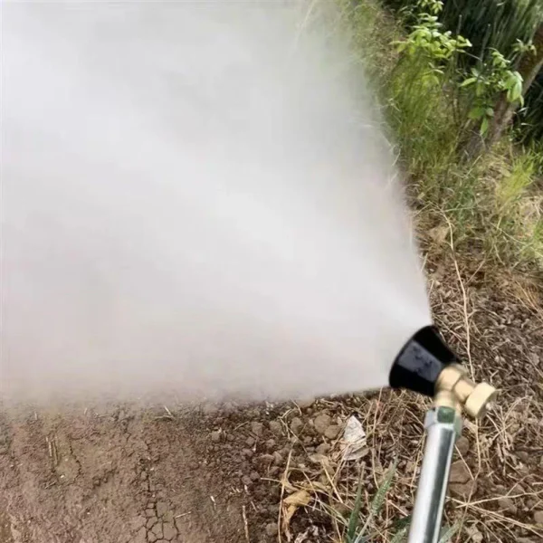 Garden Hose Nozzle, High pressure Pesticide Sprayer Nozzle, High Power Leak Proof Adjustable Hose Sprayer Nozzle for Lawn/Garden - Image 4