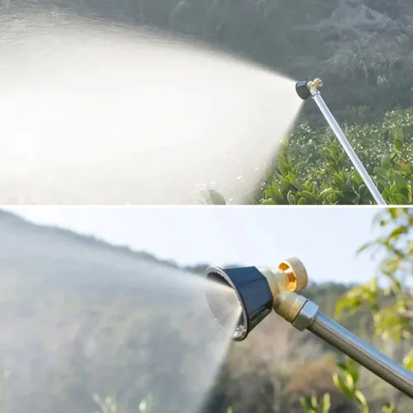 Garden Hose Nozzle, High pressure Pesticide Sprayer Nozzle, High Power Leak Proof Adjustable Hose Sprayer Nozzle for Lawn/Garden - Image 5