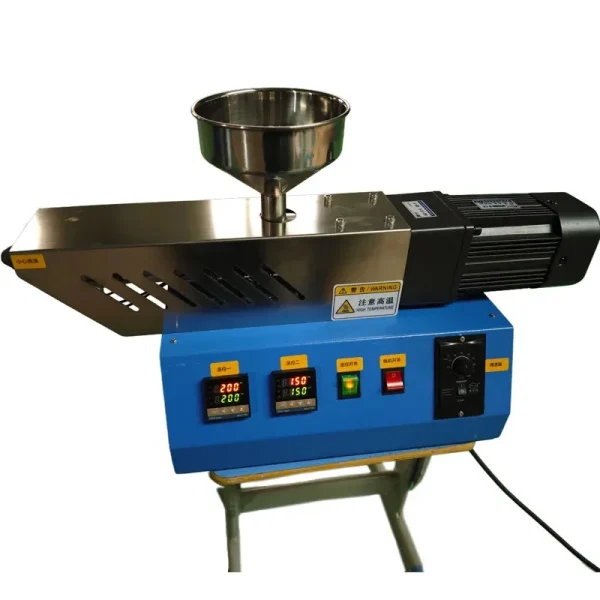 Single Screw Extruder Laboratory Plastic Extruder Machine Polymer Injection Molding Crusher Traction water tank ABS Extrusion - Image 2