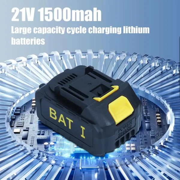 Electric Power Washer, Cordless Pressure Washer, Portable Power Washer with 2 Batteries and 1 Charger, Adjustable Nozzle - Image 3